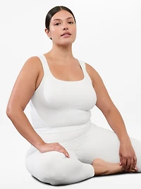 Transcend Square Neck Crop Sports Bra D-DD