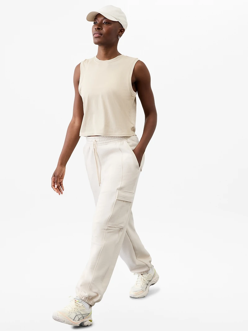 True Cotton Crop Tank