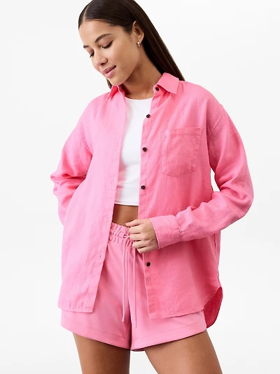 Retreat Linen Top