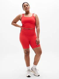 Transcend Square Neck Crop Sports Bra D-DD