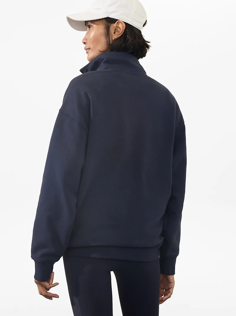 Power of She 1/4 Zip Sweatshirt