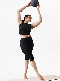 Transcend High Rise Rib Crop Legging