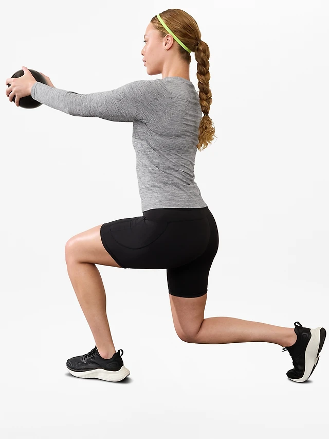 In Motion Seamless Heather Top
