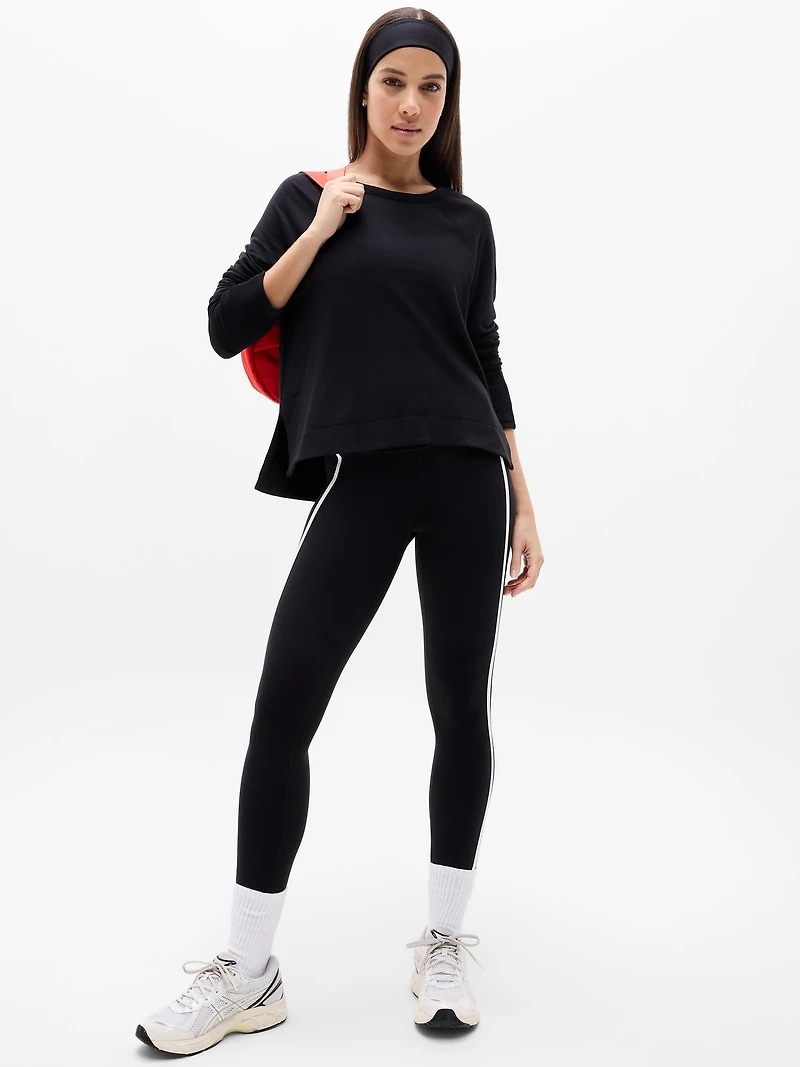 Coaster Luxe Recover High Hip Sweatshirt