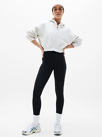 Forever Fleece Crop Full Zip