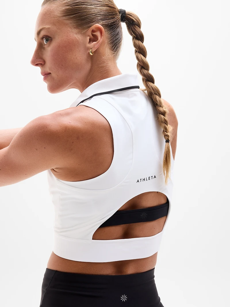 Power Serve Polo Tank