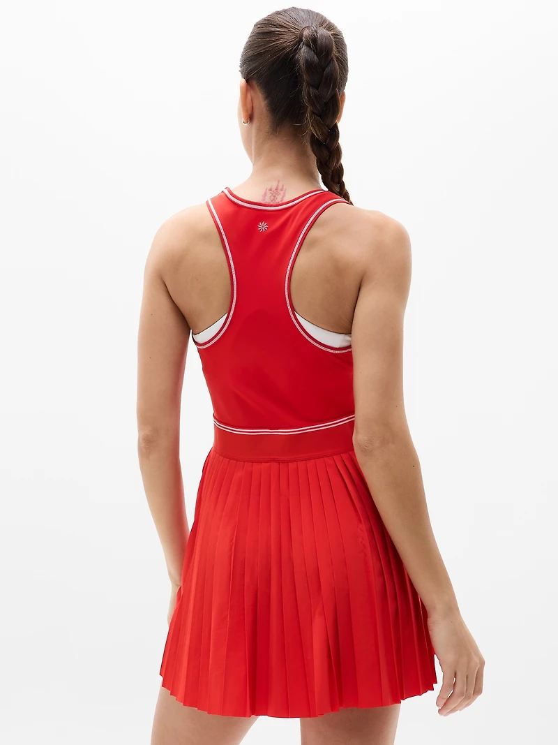 Match Point Pleated Dress