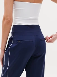 Venice High Rise Track Stripe Jogger