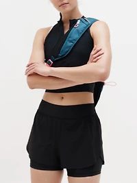 Crossover High Rise 4" Run Short