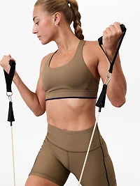 Interval Tipped Sports Bra A-C