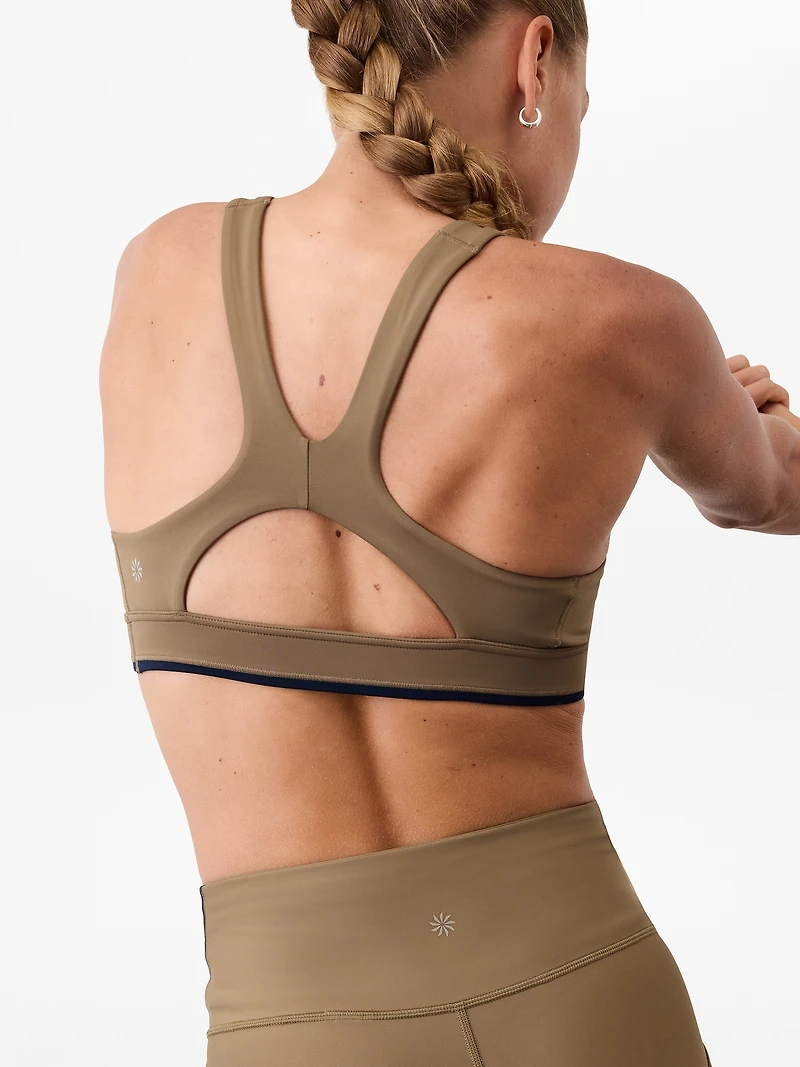 Interval Tipped Sports Bra A-C