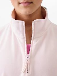 Athleta Girl All Day 1/4 Zip Sweatshirt