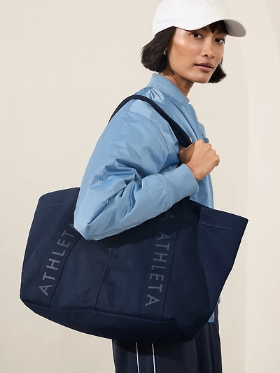 Athleta Logo Tote Bag