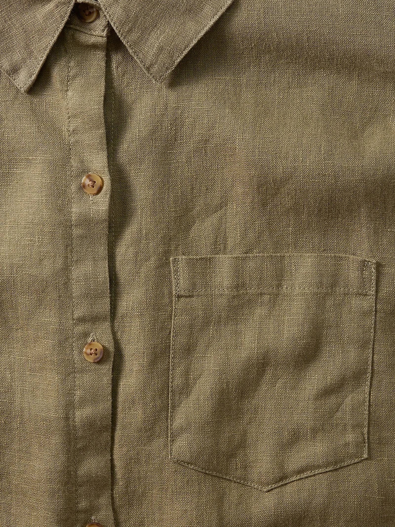 Retreat Linen Top