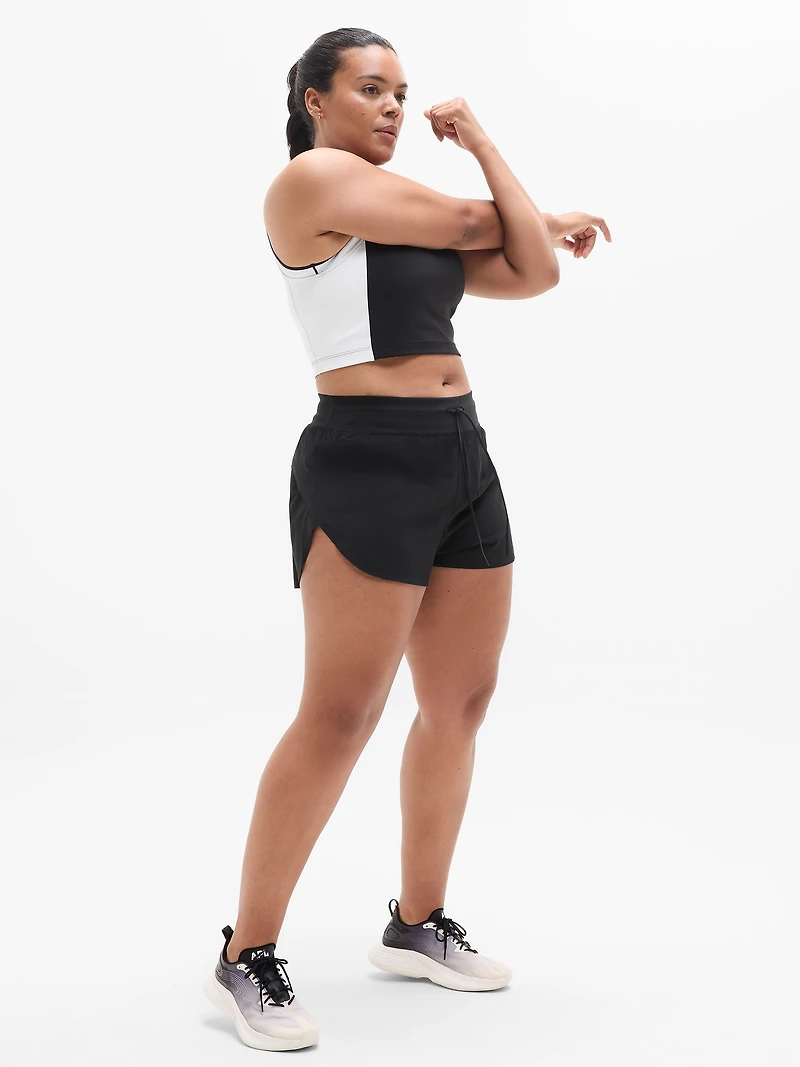 Glide Ultra High Rise Perforated Run Short
