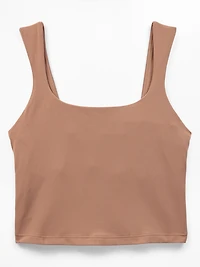 Transcend Square Neck Crop Sports Bra D-DD