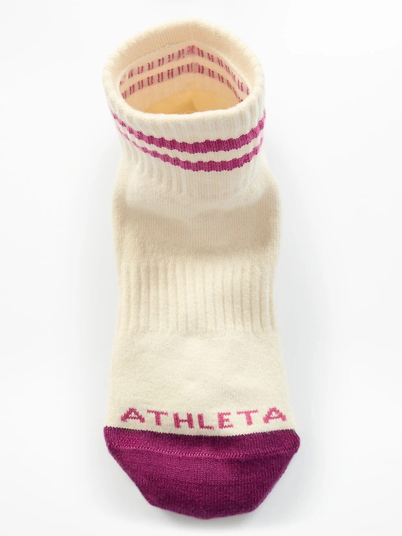 Athleta Girl Everyday Quarter Crew Sock 3-Pack