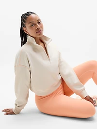 Forever Fleece 1/2 Zip High Hip Sweatshirt