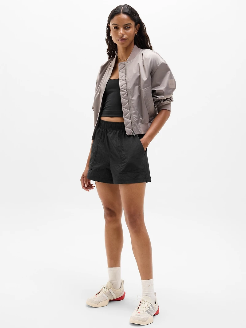Lunar Sheen Utility High Rise Short
