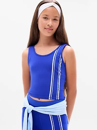 Athleta Girl Scoop Longline Graphic Bra
