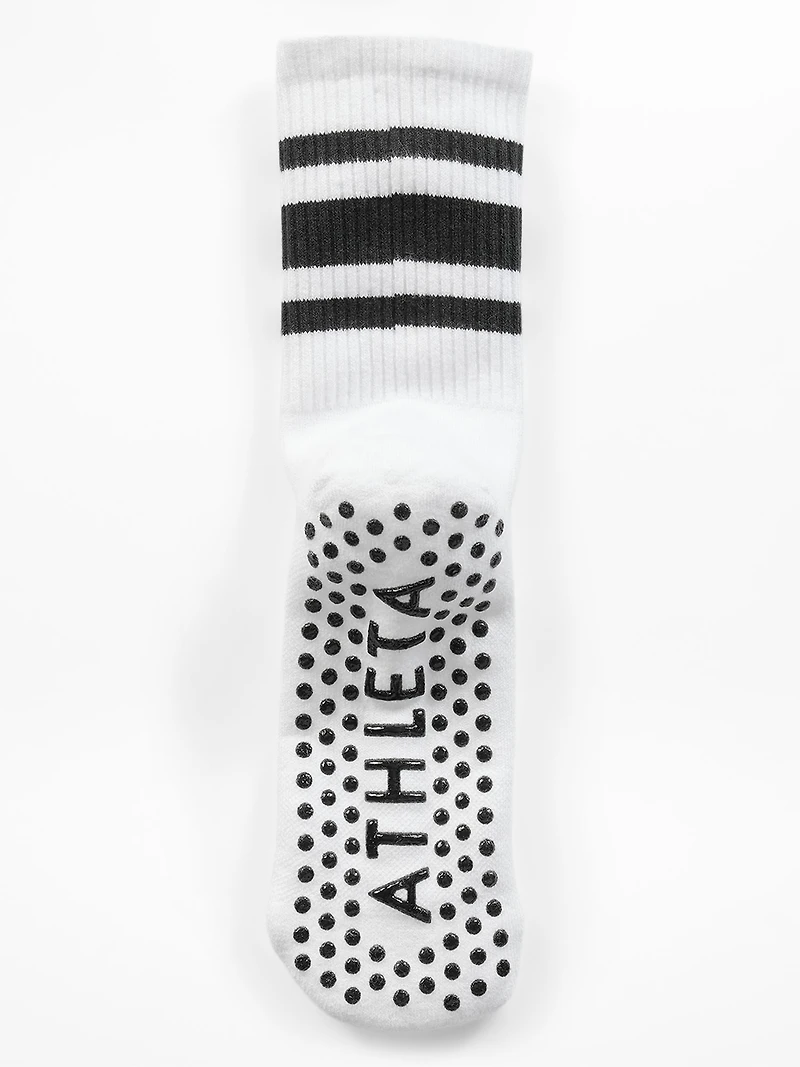 Athleta Pilates Gripper Crew Sock