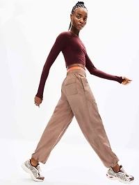 Lunar Sheen Utility Mid Rise Pant