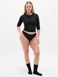 Sleek Form No Show Thong Underwear 3-Pack