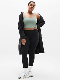 Transcend Square Neck Crop Sports Bra A-C