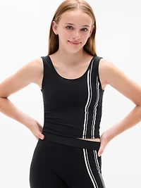 Athleta Girl Scoop Longline Graphic Bra
