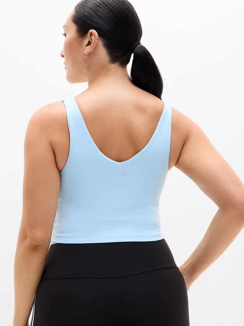 Transcend V-Neck Crop Sports Bra D-DD