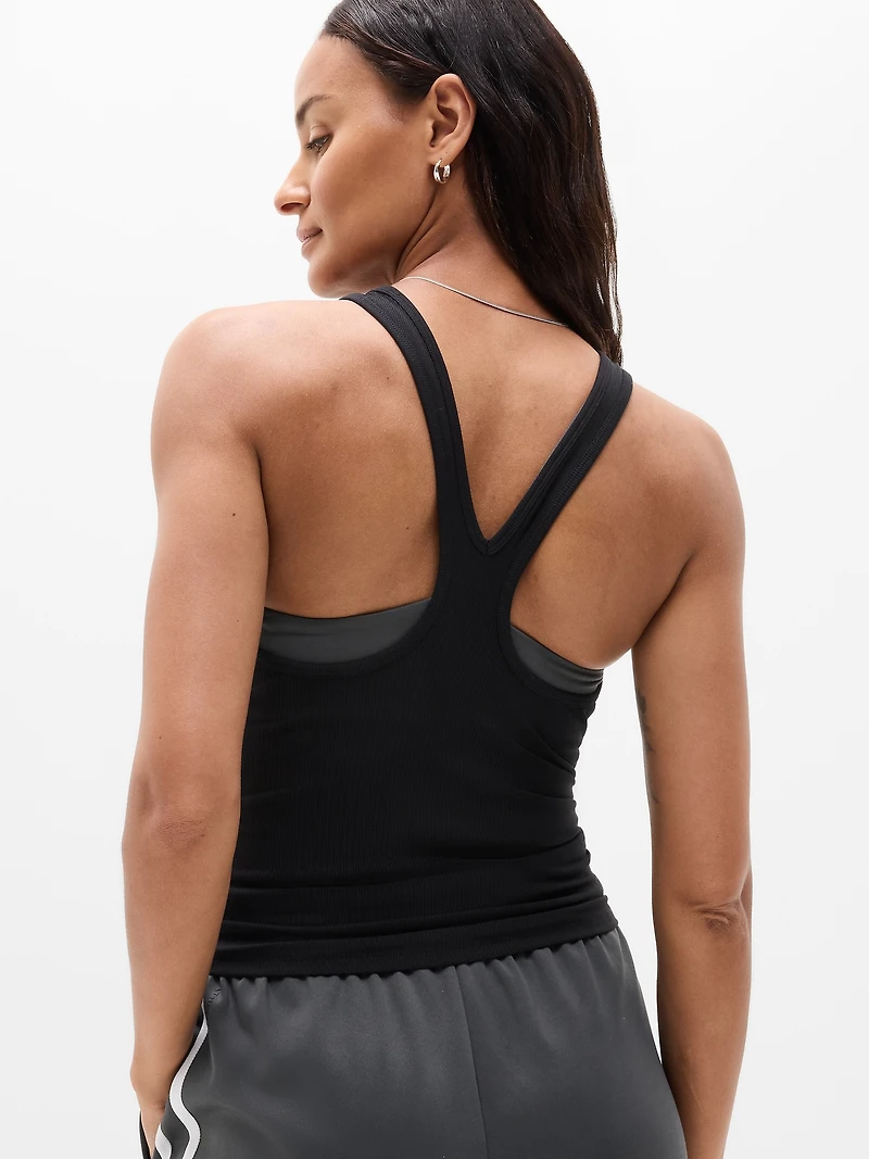 Signature Rib Y Back Tank