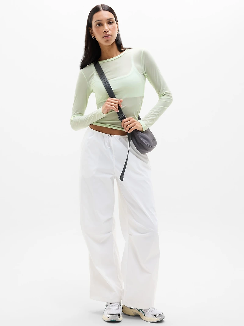 Sheer Mesh Top