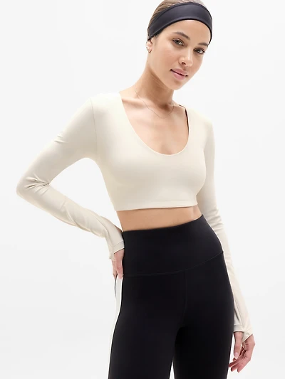 Transcend Scoop Crop Top
