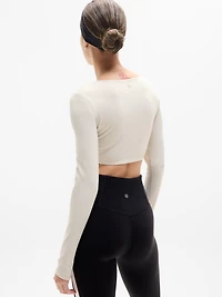Transcend Scoop Crop Top