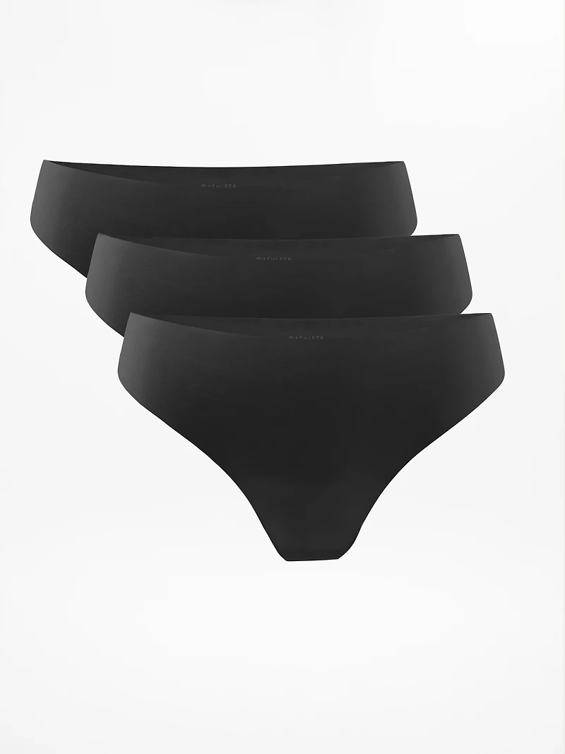 Sleek Form No Show Bikini Underwear 3-Pack