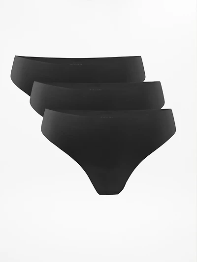 Sleek Form No Show Bikini Underwear 3-Pack