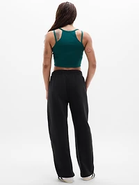 Forever Fleece Mid Rise Barrel Pant