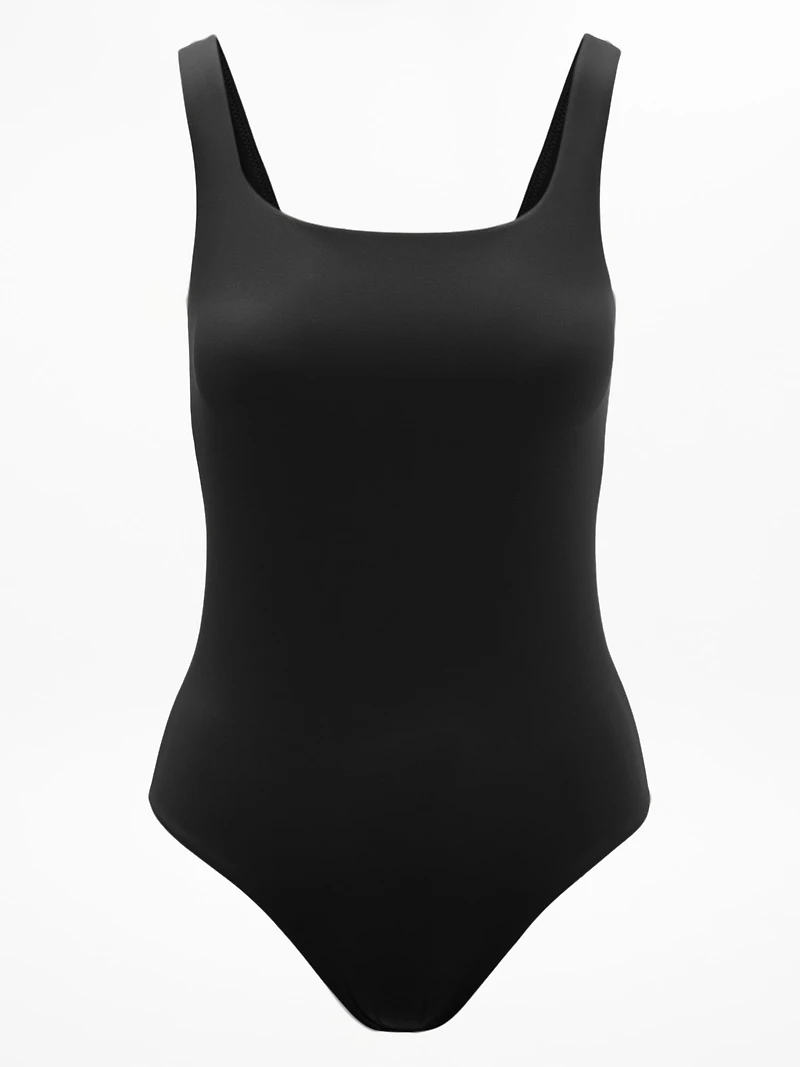 BodyMove Square Neck Bodysuit