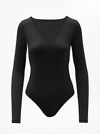 BodyMove Plunge Long Sleeve Bodysuit