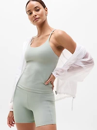 Transcend Scoop Built-In Bra Tank A-C