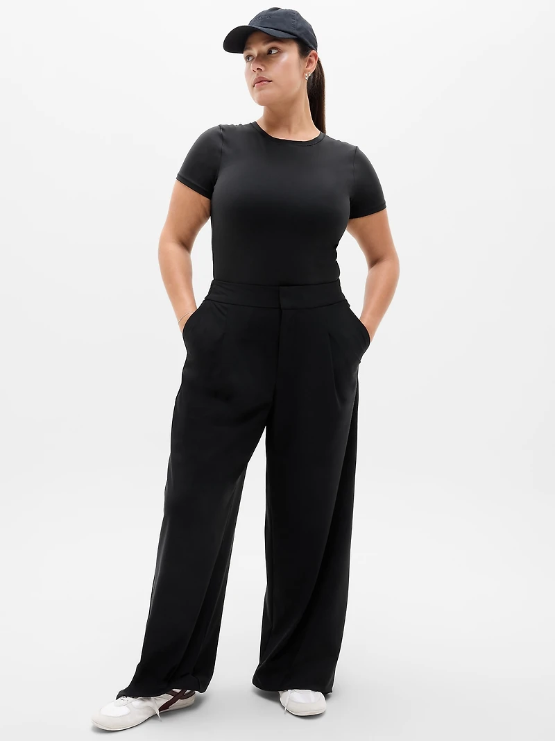 BodyMove Short Sleeve Crew Bodysuit