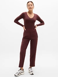 BodyMove Plunge Long Sleeve Bodysuit