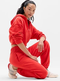 Forever Fleece Crop Full Zip