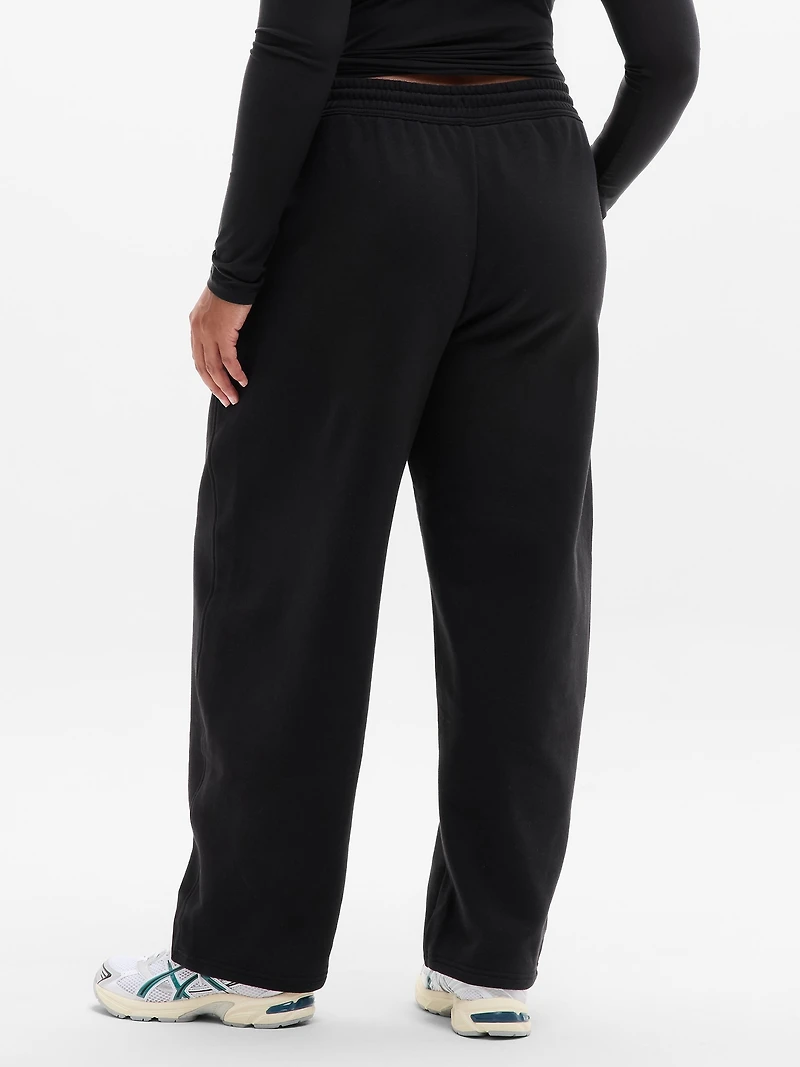 Forever Fleece Mid Rise Barrel Pant