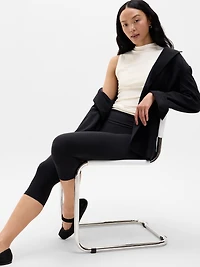 Signature Rib Mock Neck Tank
