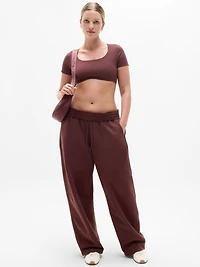 BodyMove Square Neck Crop Tee