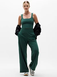 Transcend Square Neck Crop Sports Bra A-C