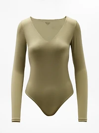 BodyMove Plunge Long Sleeve Bodysuit