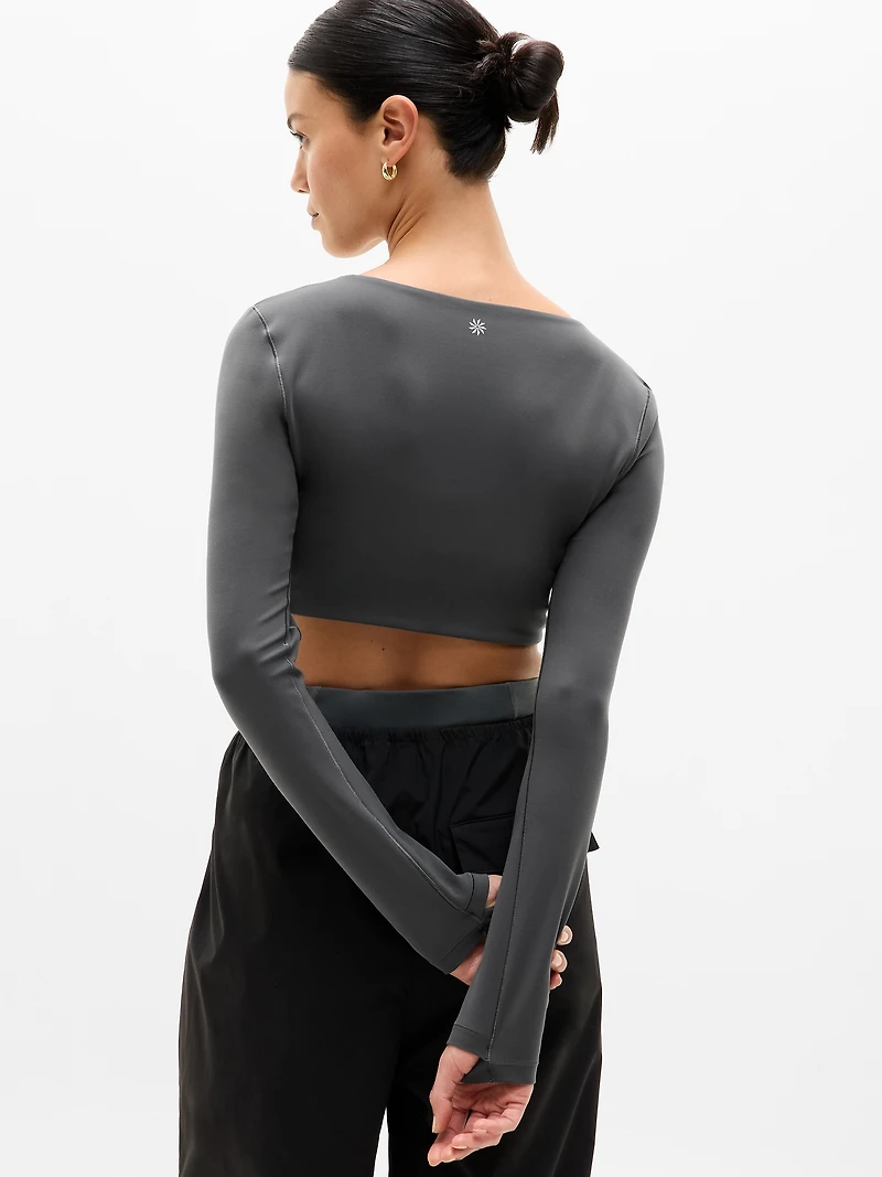 Transcend Scoop Crop Top