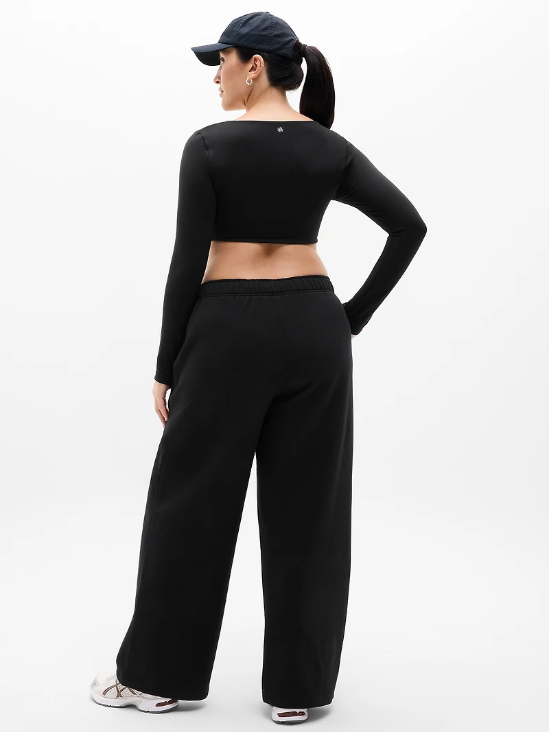 Forever Fleece Wide Leg